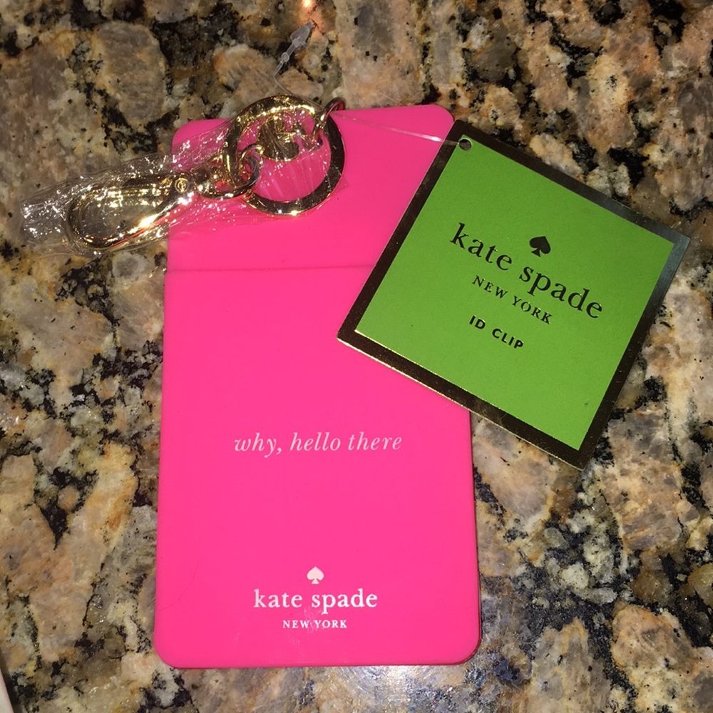 Kate Spade ID Clip